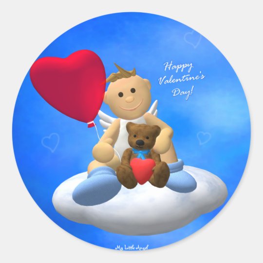 My Little Angel Valentine sticker 7