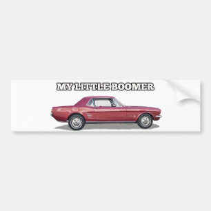My Little Boomer Bumper Sticker