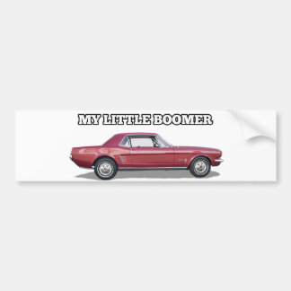 My Little Boomer Bumper Sticker