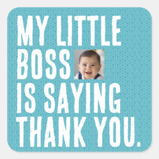 My Little Boss | Thank you Stickers