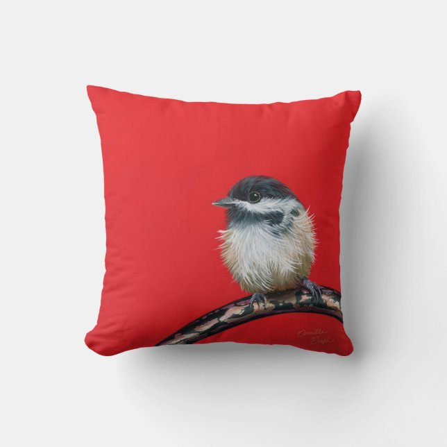 "My Little Chickadee 2" Cushion (Front)