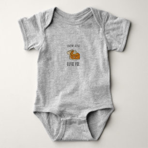 My little cutie pie baby bodysuit
