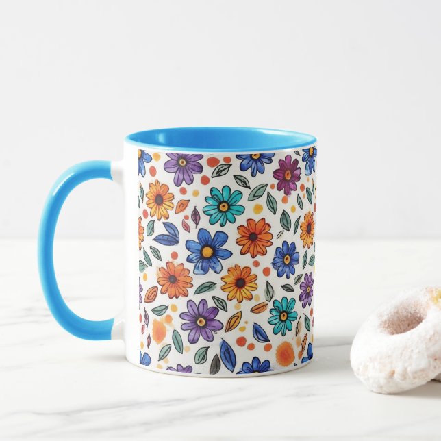 My Little Flower Mug (With Donut)
