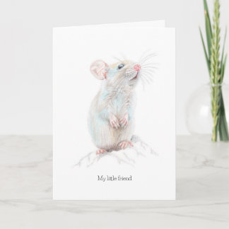 My little friend card