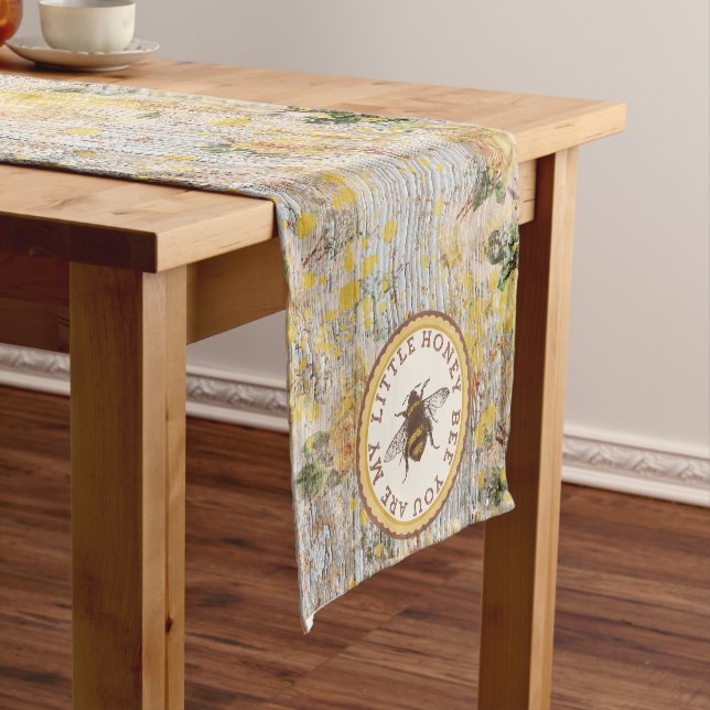 My Little Honey Bee Table Runner (In Situ)