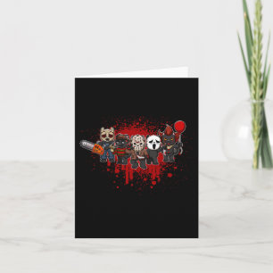 My Little Horror Crew - Halloween Black Cat Card