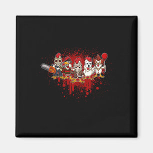 My Little Horror Crew - Halloween Chicken Magnet