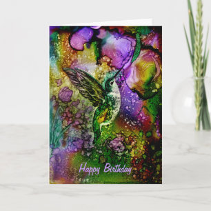 My Little Hummingbird Card