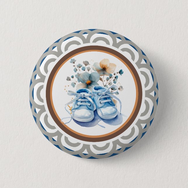 My Little Lamb 6 Cm Round Badge (Front)