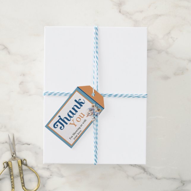 My Little Lamb Gift Tags (With Twine)