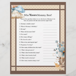 My Little Lamb_  Knows Mommy Best Game Custom Letterhead