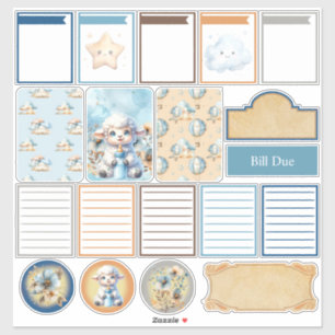 My Little Lamb Planner Sticker