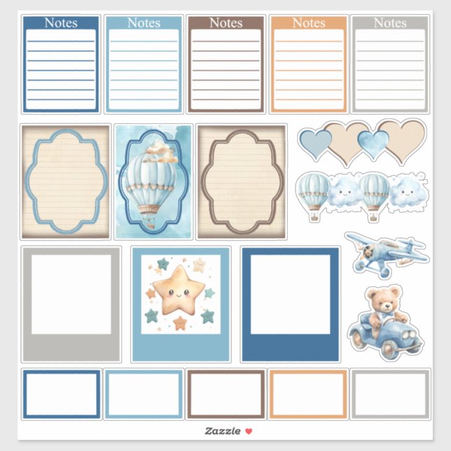 My Little Lamb Planner Stickers (Sheet)