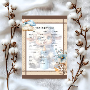 My Little Lamb_ What's in your Purse? Custom Letterhead