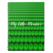 My Little Monster's Spiral Photo Notebook