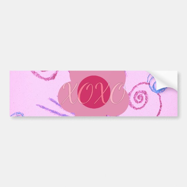 My Little Princess: Baby Pink Vector Inspirational Bumper Sticker (Front)