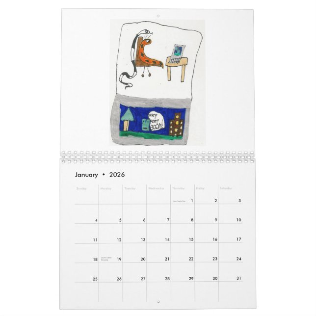 My Little Python calendar (Jan 2026)