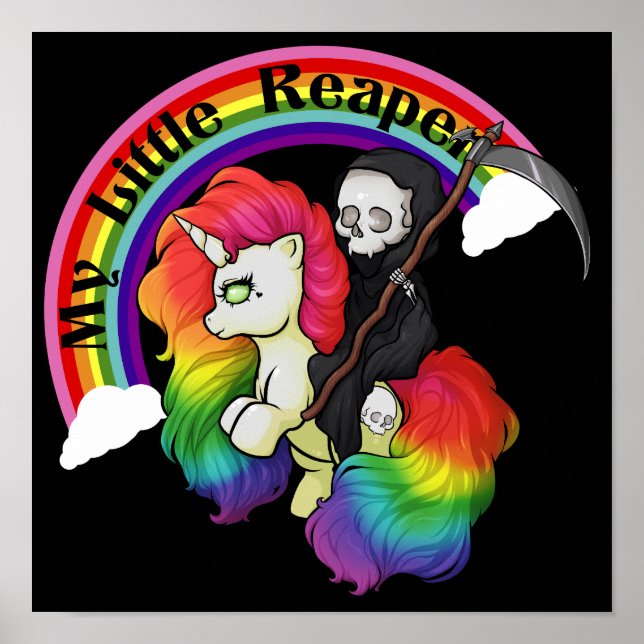 My Little Reaper Poster (Front)