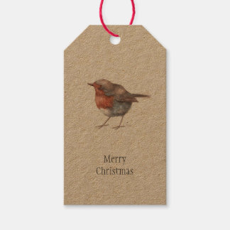 ‘My Little Robin’ Bird Christmas Gift Tags