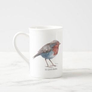 'My Little Robin' Bone China Tea Cup