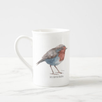 'My Little Robin' Bone China Tea Cup