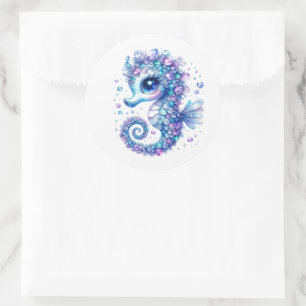 My Little Seahorse Stickers