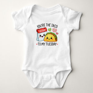 My Little Taco Tuesday Darling Baby Grow Bodysuit