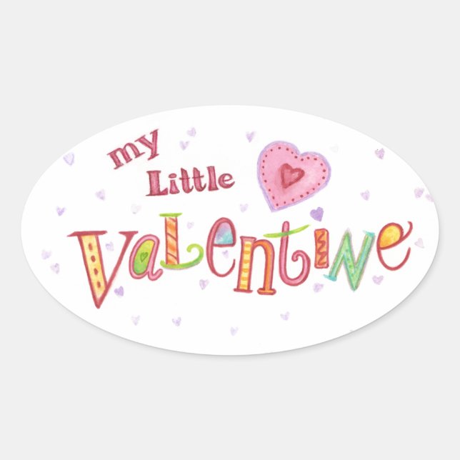My Little Valentine Stickers (Front)