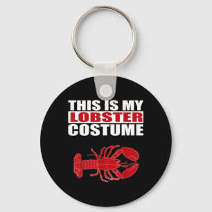 My Lobster Costume Funny Halloween Key Ring