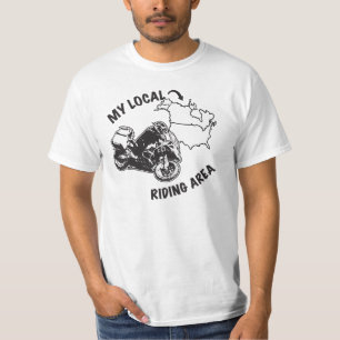 My Local ADV Riding Area - I've Been Everywhere T-Shirt