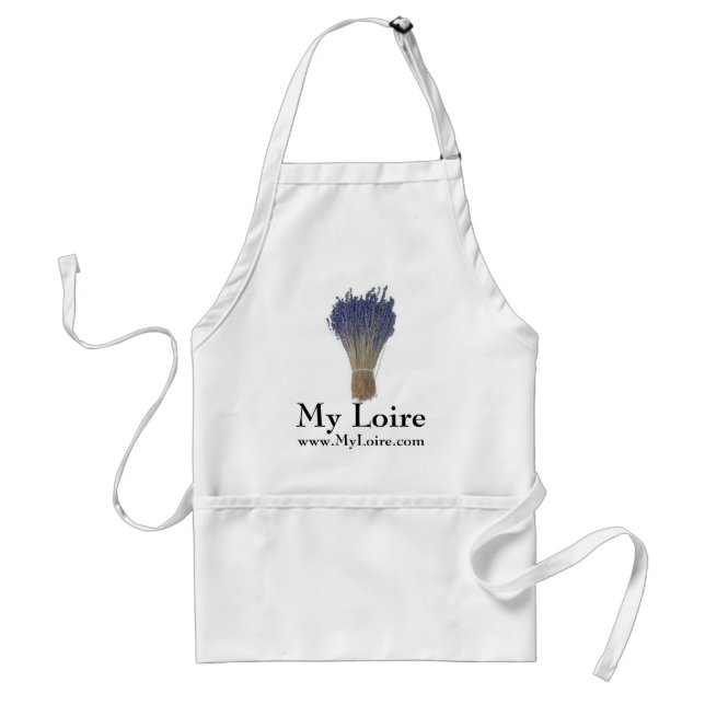 My Loire Lavender Apron (Front)