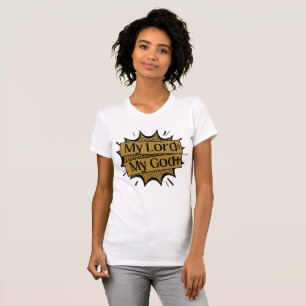 My Lord My God Biblical Cross Women's T-Shirt
