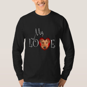 My Love Airedale Terrier T-Shirt