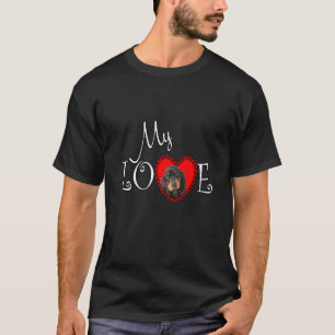 My Love Black And Tan Coonhound T-Shirt