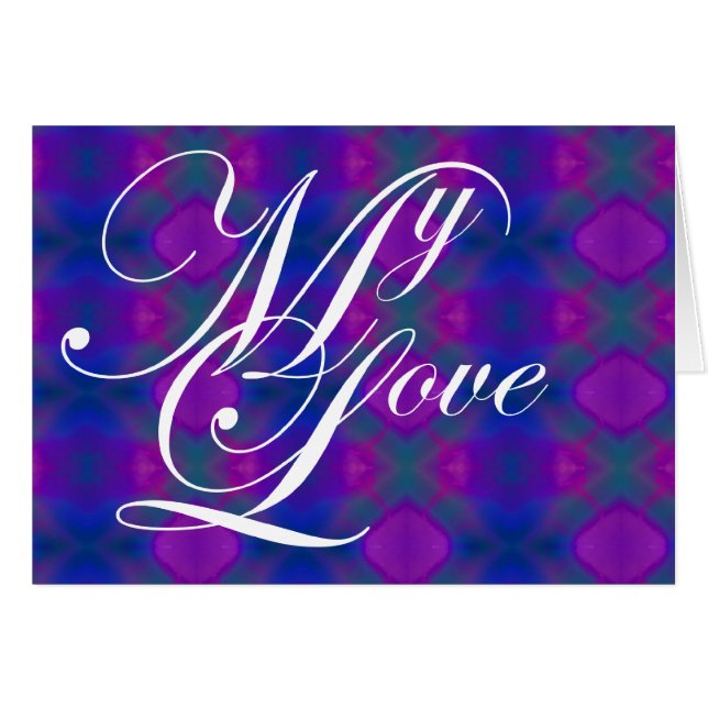 My Love Card (Front Horizontal)