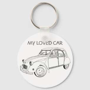 My Love: Citroën 2 CV Key Ring