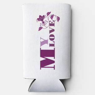 MY LOVE GIFT FOR GIRLFRIEND, WIFE, HUSBAND SELTZER CAN COOLER