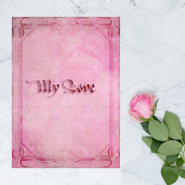 My Love Greeting Card (Creator Uploaded)