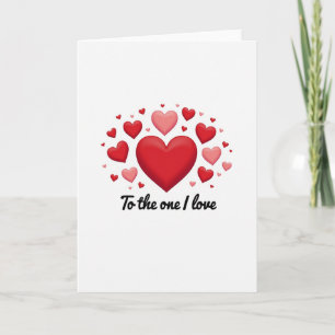 My Love Heart Special Greeting Card