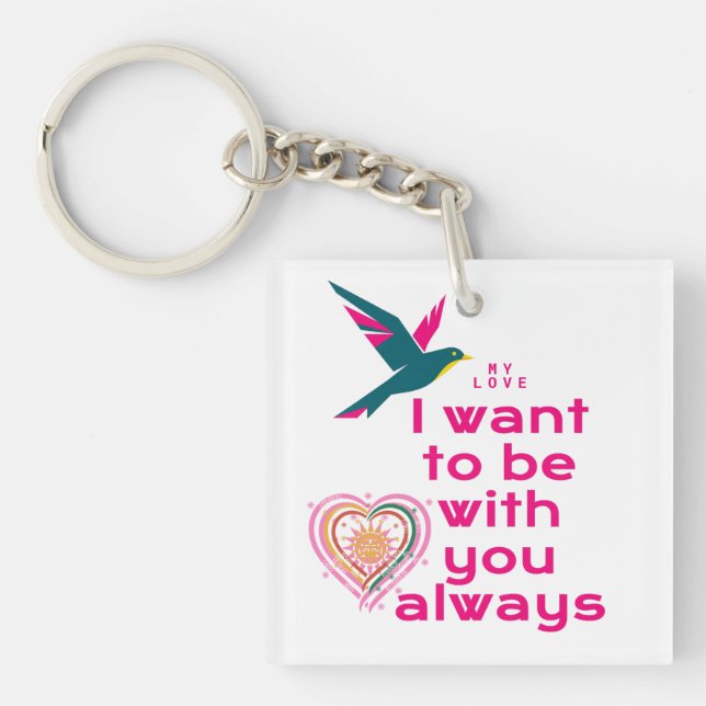 My love key ring (Front)