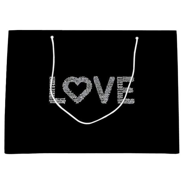 My Love Large Gift Bag (Front)