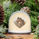 My love Minimal couple custom  Snowglobe<br><div class="desc">My love Minimal couple custom Snow Globes,  you can edit the photo and text by selecting Personalise this template Option.</div>