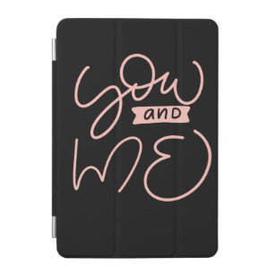 my love modern pink valentine's Day  iPad Mini Cover