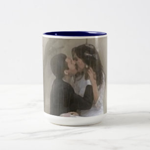 My Love, Mom Amour l'huile Two-Tone Coffee Mug