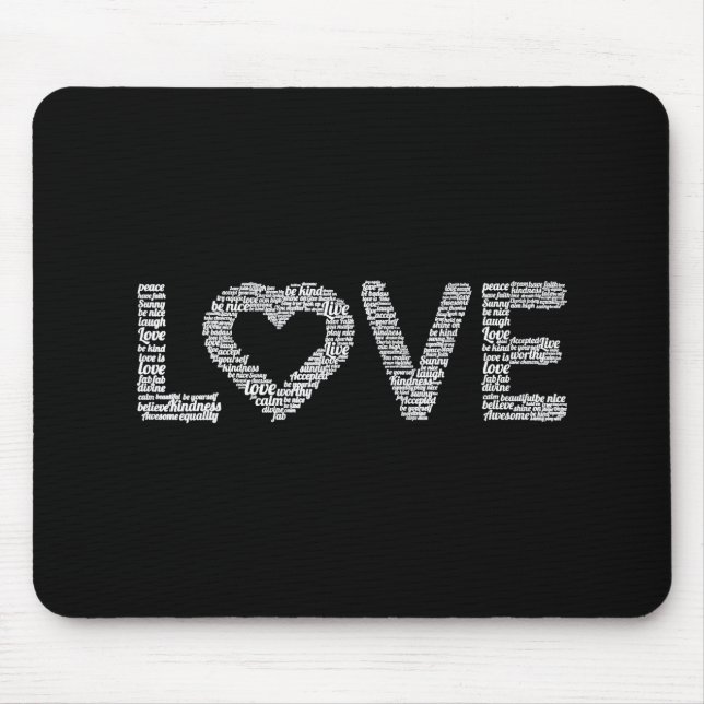 My Love Mouse Mat (Front)