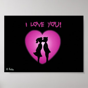 My Love,Mum Amour l´huile Poster
