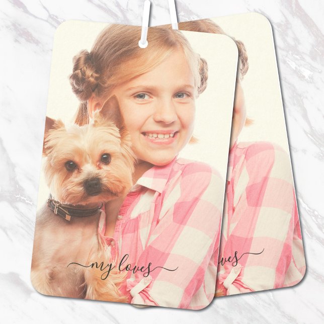 My Loves Photo Script  Car Air Freshener (Creator Uploaded)