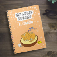 My Lucid Dreams Doodles Sleeping Cat