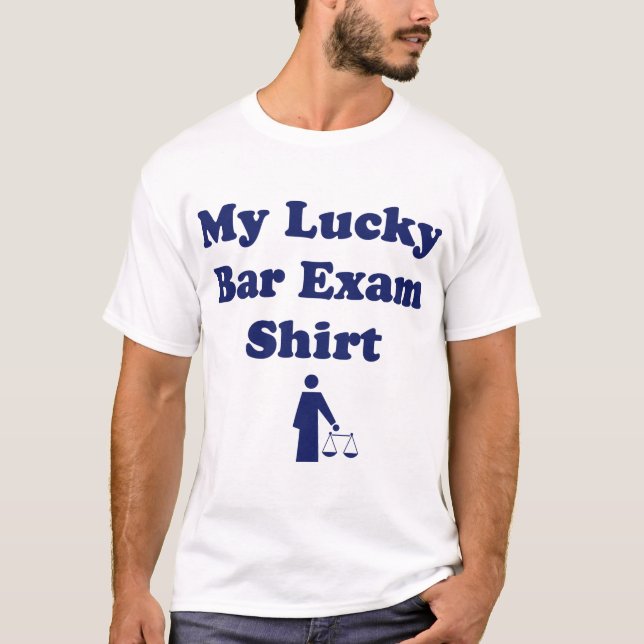 My Lucky Bar Exam Shirt (Front)