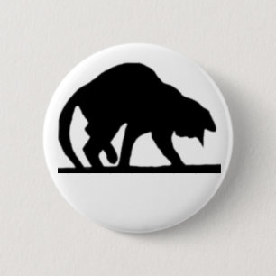 My Lucky Black Cat 6 Cm Round Badge